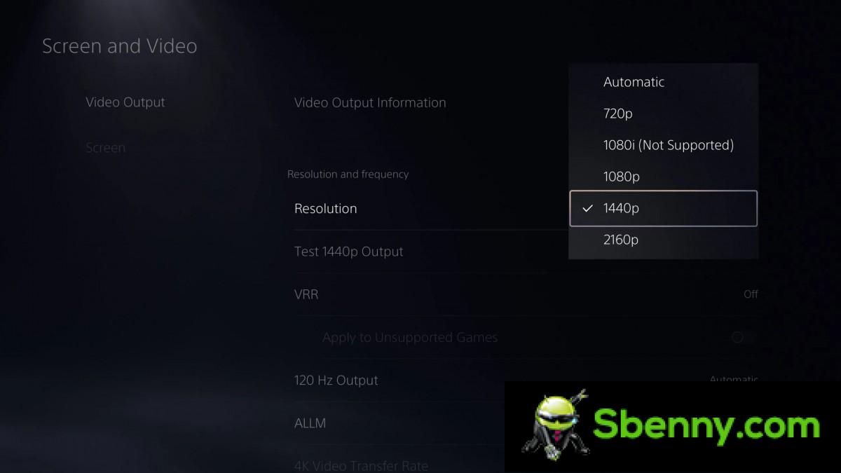 Sony adds 1440p support to the PS5 in the latest beta firmware