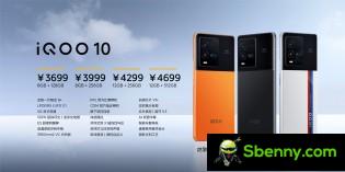 iQOO 10 and 10 Pro were unveiled today, they will be available in China next week