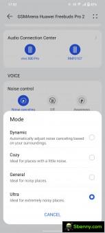 Huawei Freebuds Pro 2 in Huawei AI Life