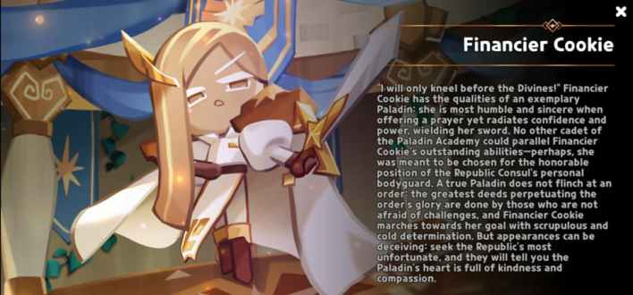 Cookie Run: Cookie of the Kingdom Financier