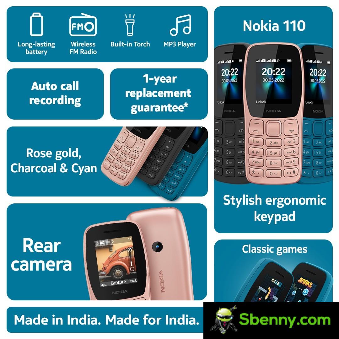 The Nokia 110 4G (2022) is a budget phone that does the basics, 8210 4G is launched in India