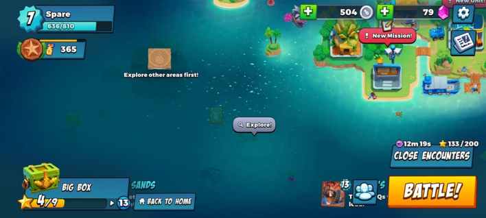 Boom Beach Frontlines Unlock troops