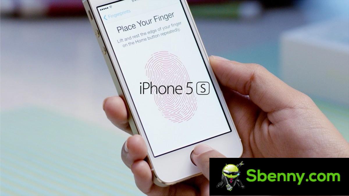 Touch ID arrived with the iPhone 5s