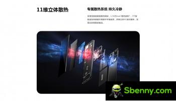 Snapdragon 8+ Gen 1 paired with powerful cooling