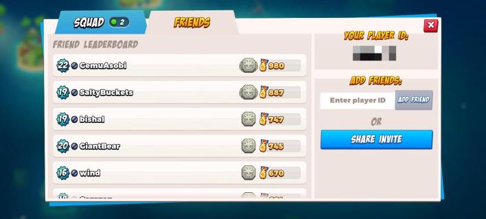 Boom Beach Frontlines add friends