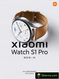 Also coming tomorrow: Xiaomi Watch S1 Pro