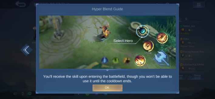 Mobile Legends Hyper Blend game mode