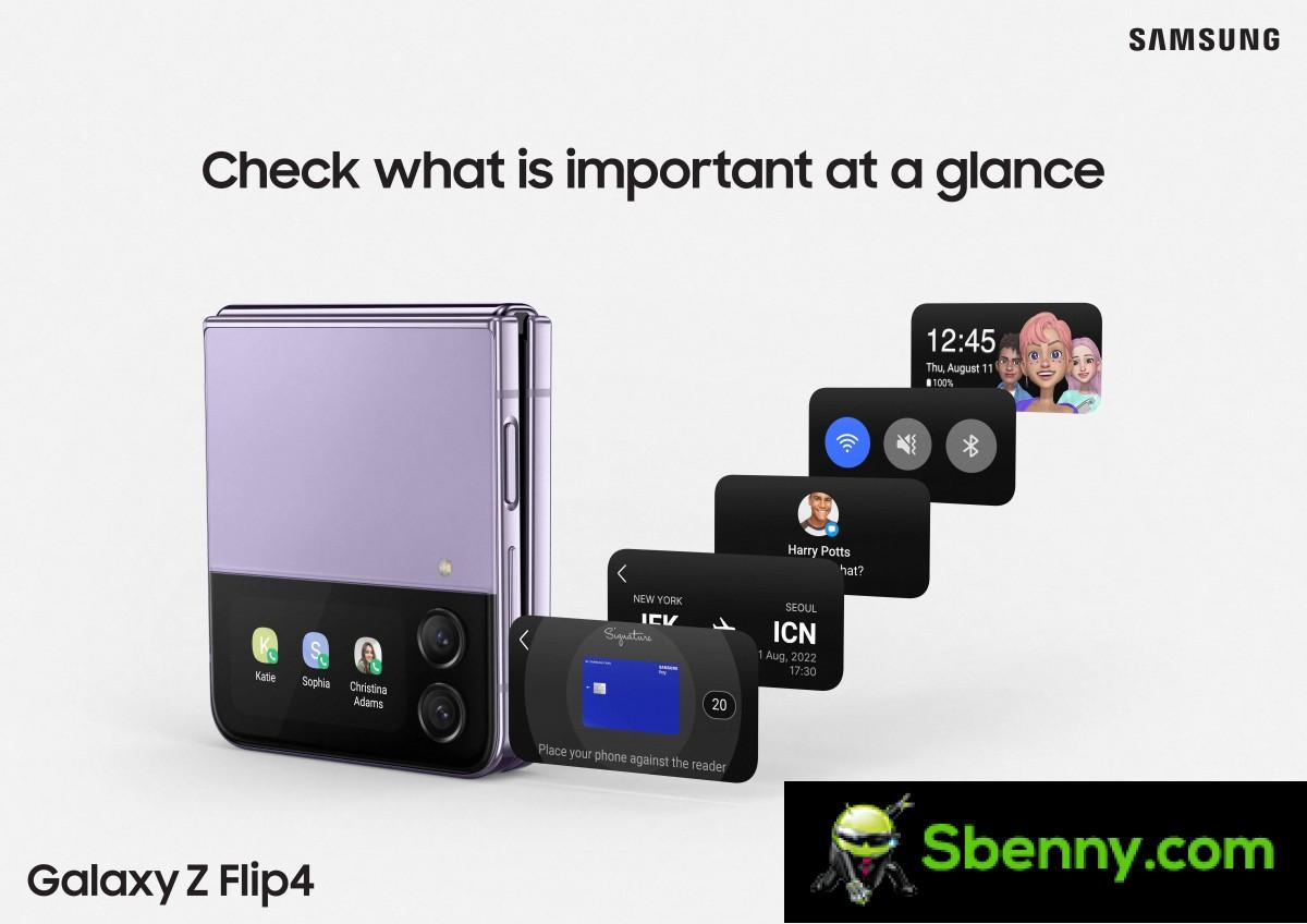 Samsung Galaxy Z Flip4 is here with a redesigned hinge and larger battery 