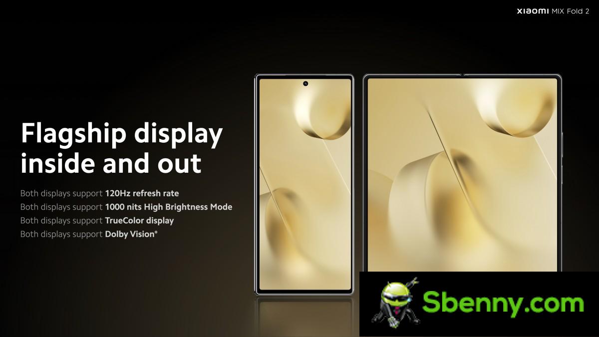Xiaomi Mix Fold 2 announced with an elegant design and Leica optics