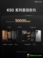 The Redmi K50 Ultra is the first in the series with a Snapdragon 8+ Gen 1 chipset
