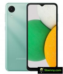 The leaked rendering of the Samsung Galaxy A04 Core