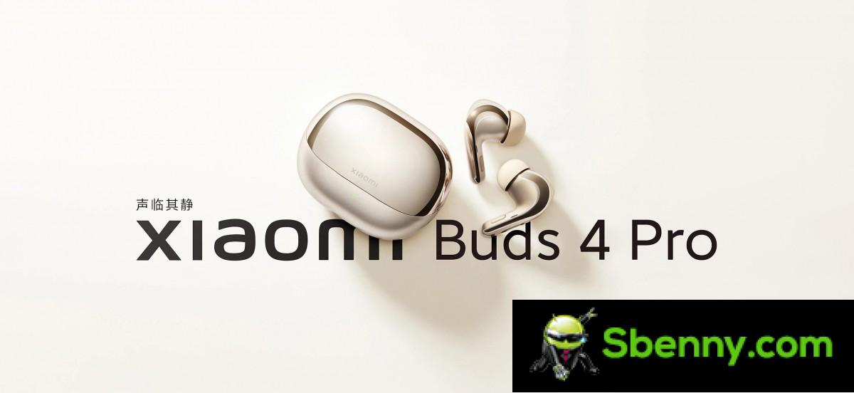 Xiaomi Watch S1 Pro and Buds 4 Pro released