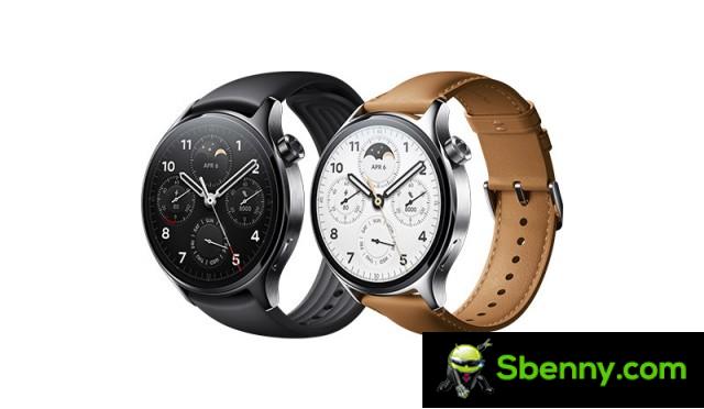 Xiaomi Watch S1 Pro in black and silver