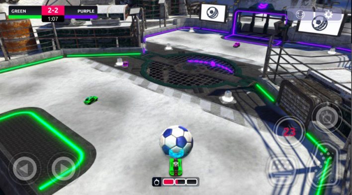 Release of the Football Rally