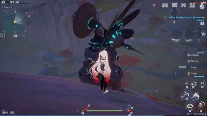 Arm of the colossus of the relic of the Tower of Fantasy SSR