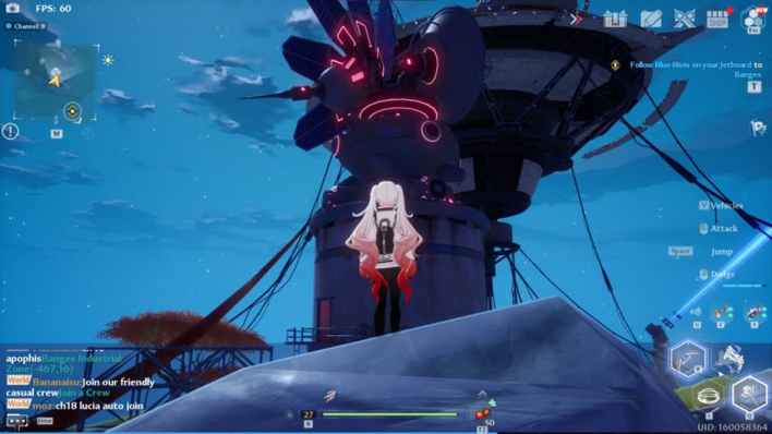 Arm of the colossus of the relic of the Tower of Fantasy SSR
