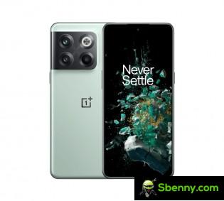 OnePlus 10T in Moonstone Black and Jade Green