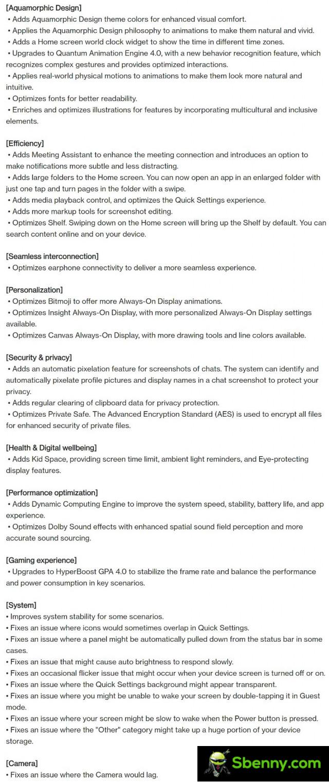 Change log of OxygenOS 13 Open Beta 2 based on Android 13