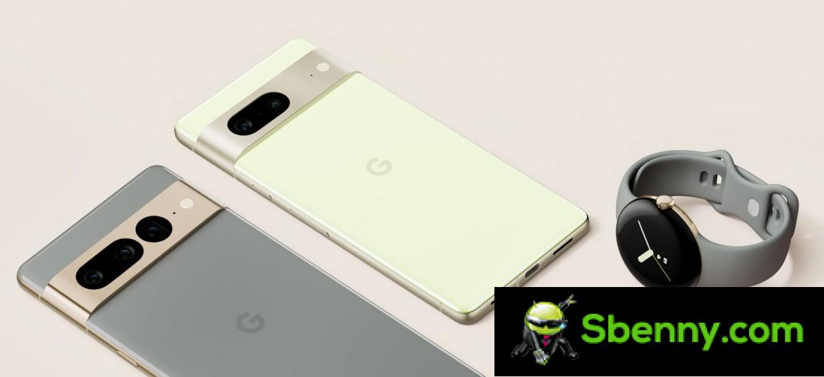 Pixel 7 Pro, Pixel 7 and Pixel Watch