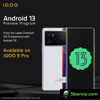 A preview version of FuntouchOS 13 (Android 13) is coming to vivo X80 Pro and iQOO 9 Pro