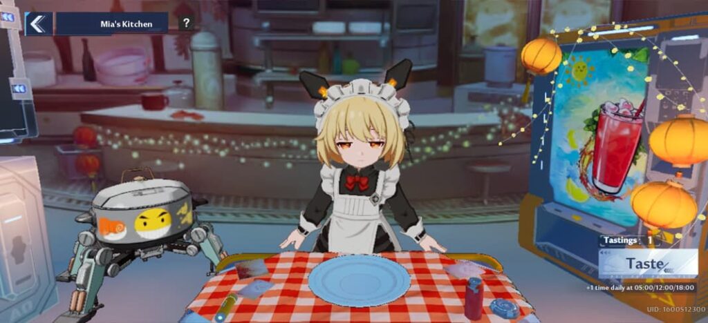 Visiting Mia's kitchen