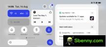 Control Center Horizontal Layout - ColorOS Revision 13