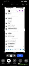 Pixelated names and avatars in screenshots - ColorOS 13 review