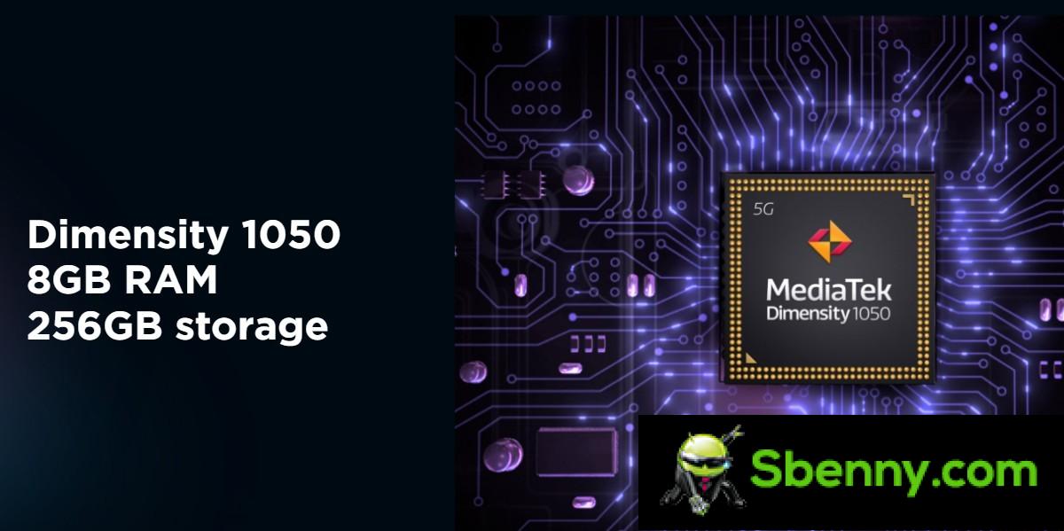 The Motorola Edge (2022) is the first phone with Dimensity 1050, packs a 6.6 '' 144Hz OLED display