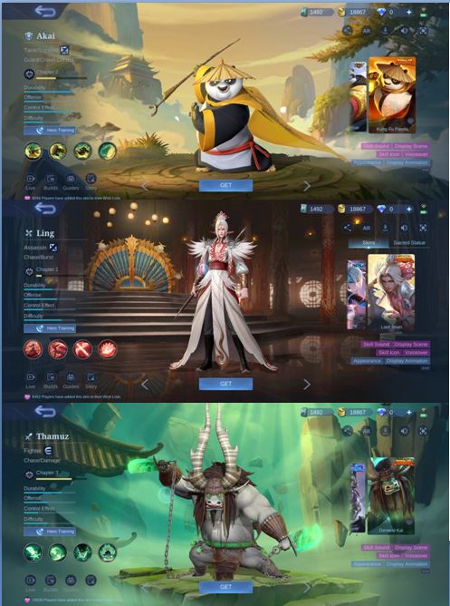 Mobile Legends x Kung Fu Panda collaboration skin