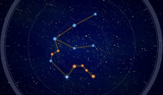 Position and solution of the Aquaris constellation telescope