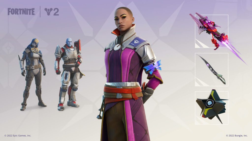 Fortnite x Destiny 2 collaboration