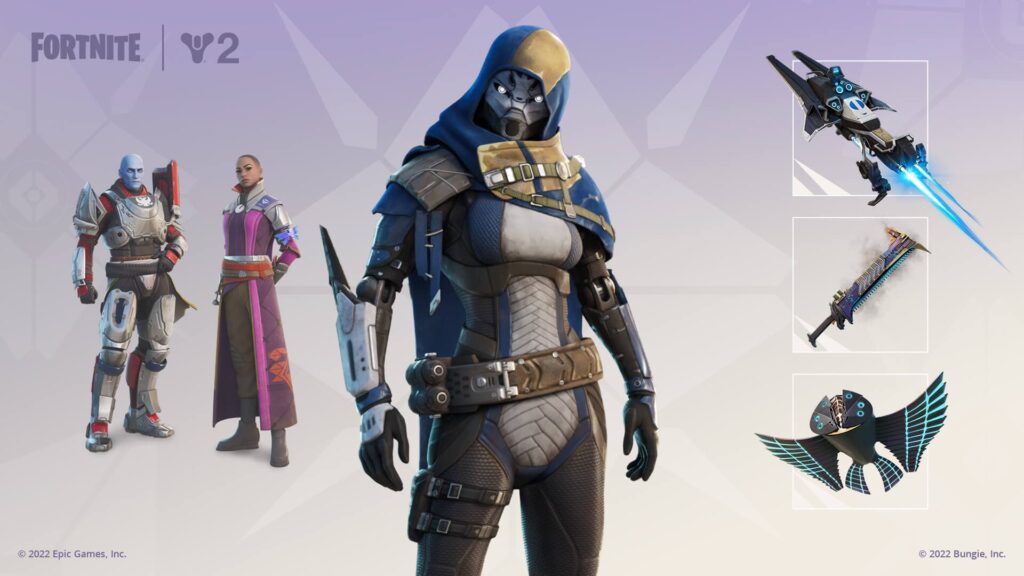 Fortnite x Destiny 2 collaboration