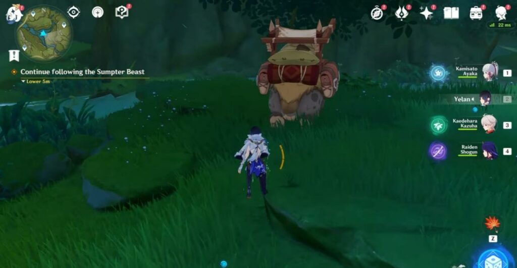 Tighnari story mission follows the sumper beast