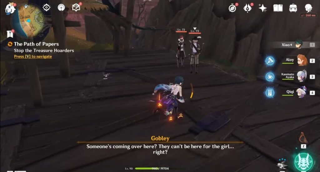 Genshin Impact The Path of Papers World Quest