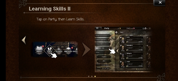 Character skills