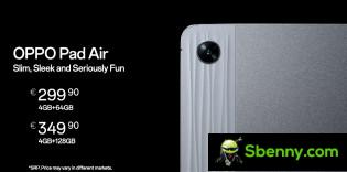 The Oppo Pad Air is the company's first tablet in Western Europe