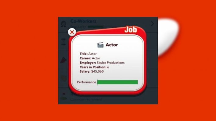 Actor Bit Life Simulator