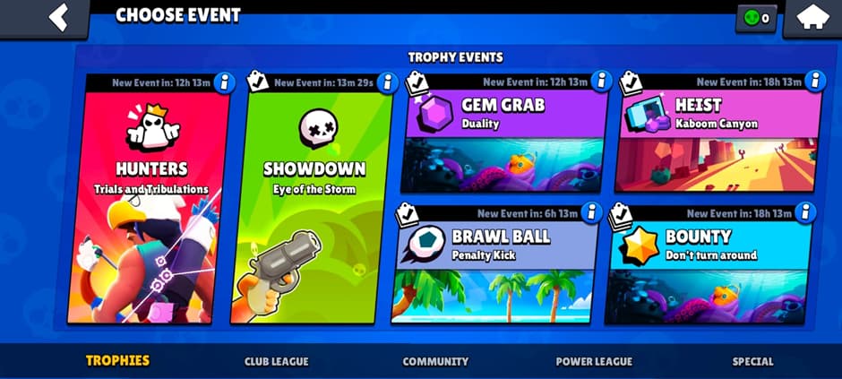 Brawl Stars Trophies