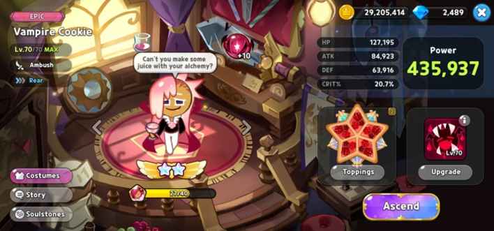 Cookie Run: Kingdom Vampire Cookie