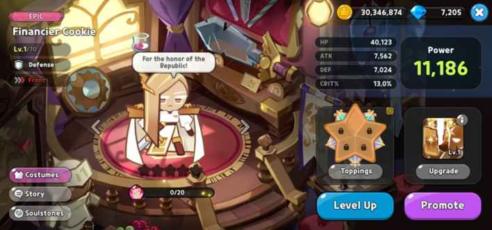 Cookie Run: Cookie of the Kingdom Financier