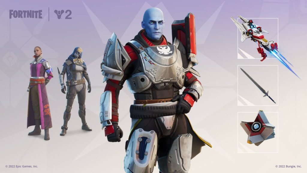 Fortnite x Destiny 2 collaboration