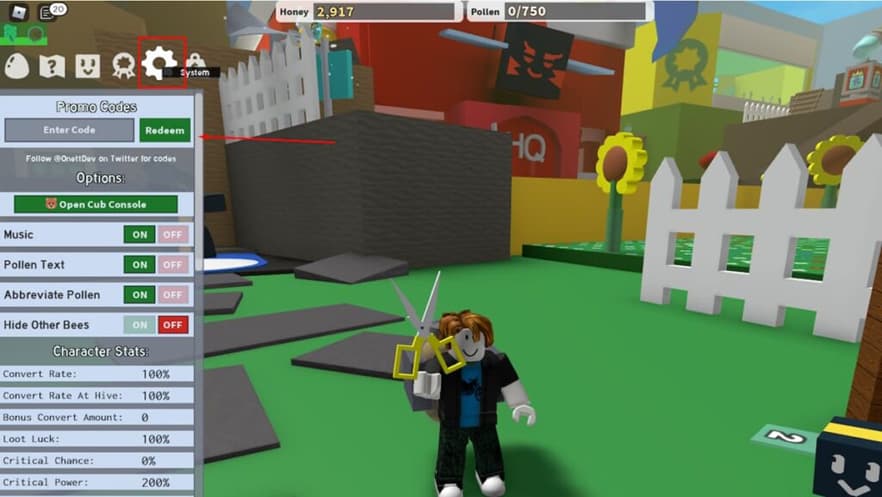 Bee Swarm Simulator Free Redeem Codes