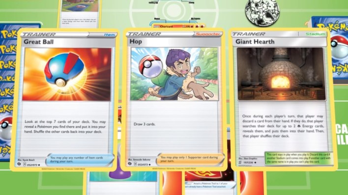 Pokemon TCG Live Item Cards