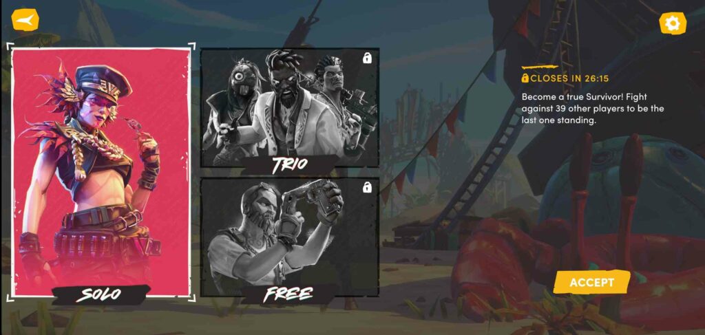 Survivors in the Wild Arena - Mode