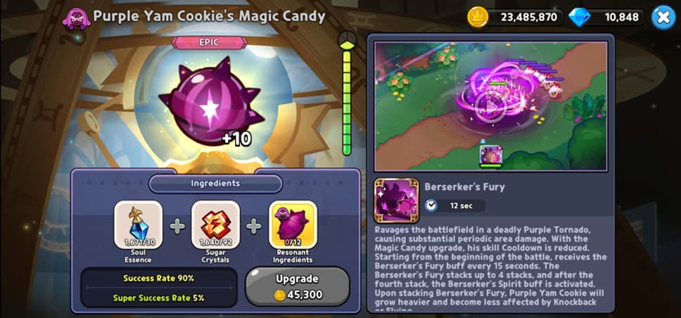 Cookie Run: Kingdom Purple Yam Cookie
