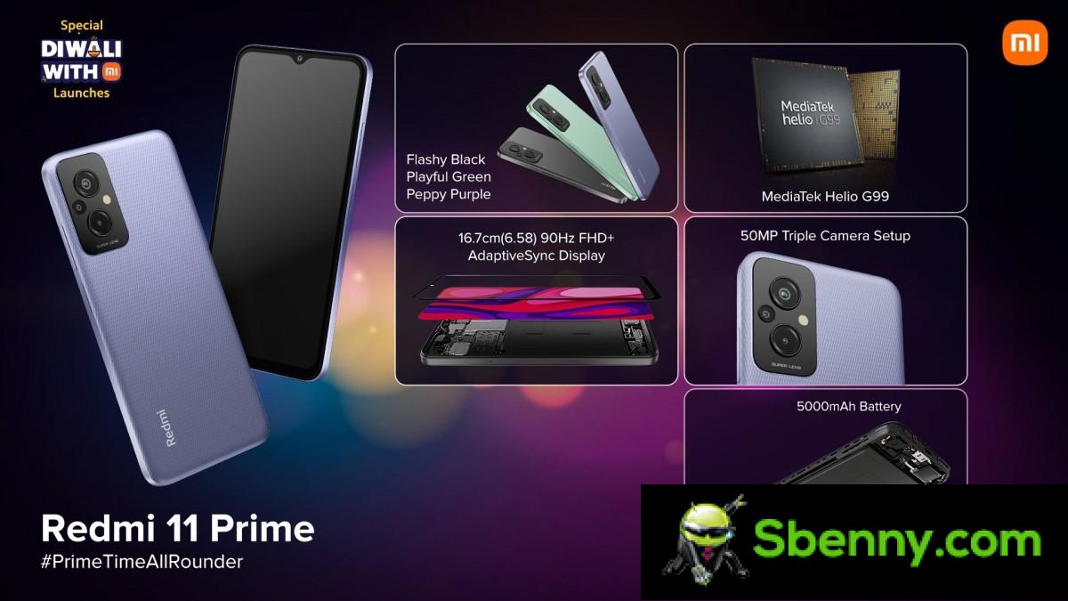 Redmi 11 Prime 5G, Redmi 11 Prime, Redmi A1 are official