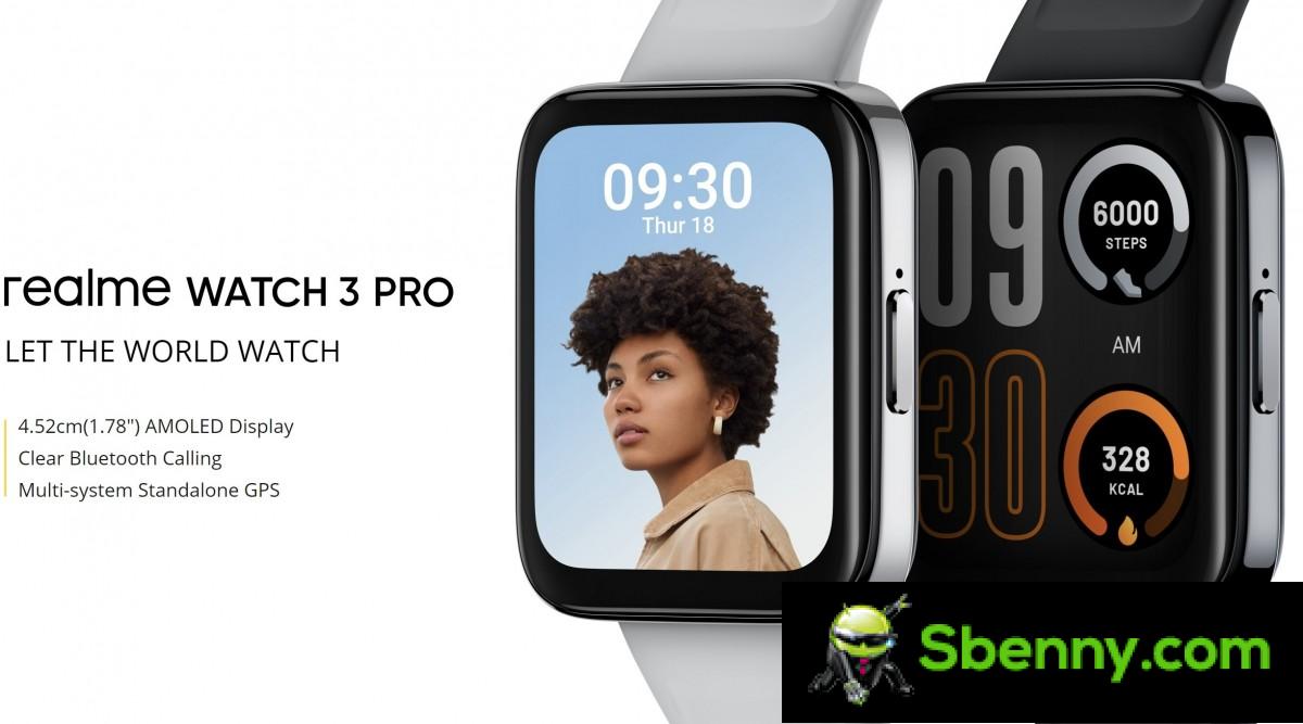 Realme C33, Watch 3 Pro and Buds Air 3S are presented together