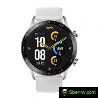 DIZO Watch R Talk in silver gray and classic black