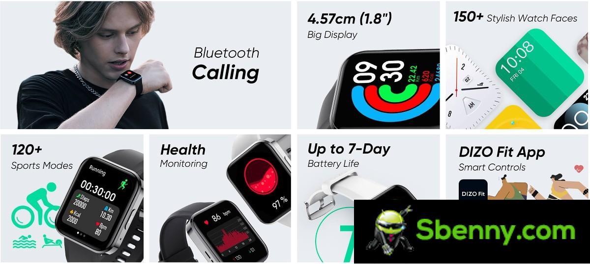 DIZO Watch R Talk and Watch D Talk unveiled with Bluetooth calling feature