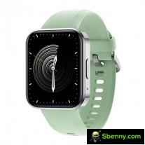 DIZO Watch D Talk in classic black, silver gray and light green
